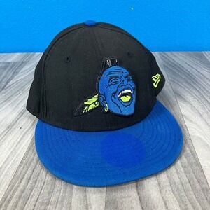 Atlanta Braves Hat Screaming Indian Chief Noc A Homa New Era 59FIFTY Mens 7 1/8